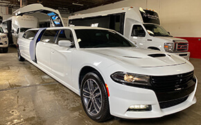 exterior of limo